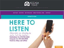 Tablet Screenshot of kc-casa.org